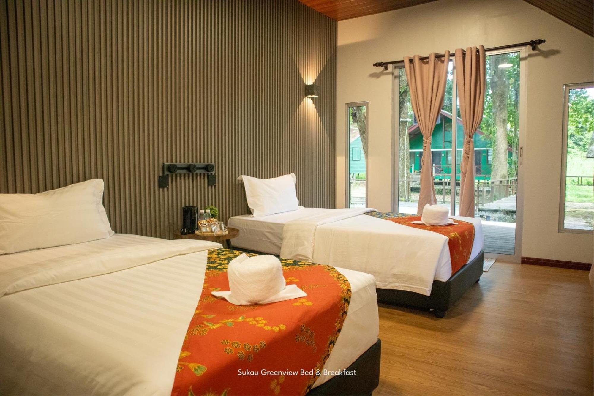 Sukau スカウ グリーンビュー ベッド アンド ブレックファースト Bed & Breakfast エクステリア 写真